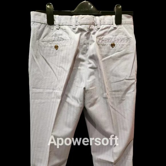 Brand New Barba Napoli Limited Edition Herringbone Woven Chino Pants - Picture 8 of 8